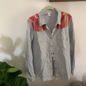 Women’s Forever 21 Button Down Large Shirt